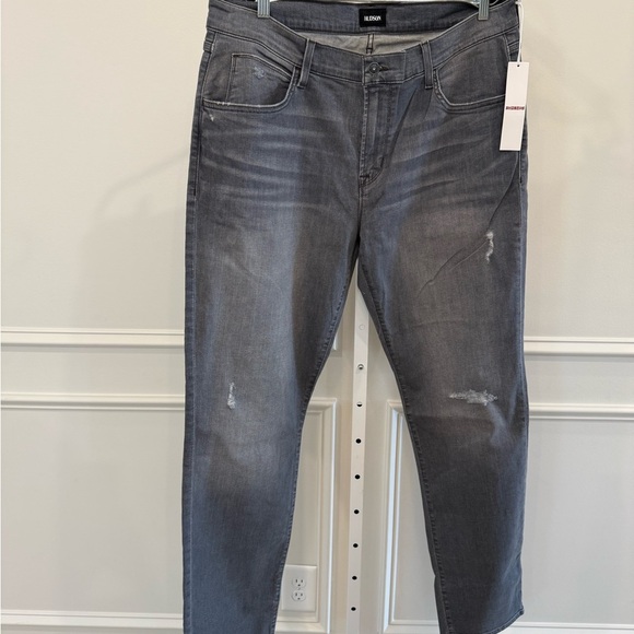 Hudson Jeans Gray Slim Straight Denim - Picture 1 of 8